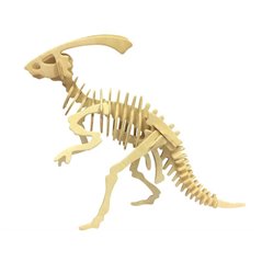 kleiner Parasaurolophus - 3D Holz Puzzle