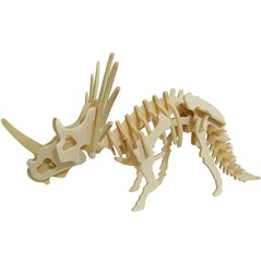 Styracosaurus - 3D Holz Puzzle