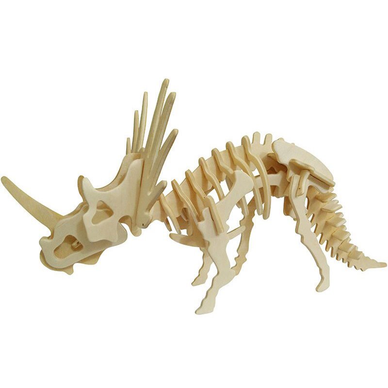Styracosaurus - 3D Holz Puzzle