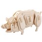 Schwein - 3D Holzmodell Puzzle