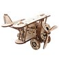 Doppeldecker Flugzeug - 3D Holzmodell Puzzle