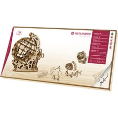 Globus S - 3D Holz Puzzle