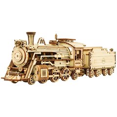ROKR Prime Steam Express 1:80 - 3D Holz Puzzle