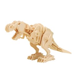 Biting T-Rex - 3D Holz Puzzle