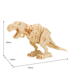 Biting T-Rex - 3D Holz Puzzle