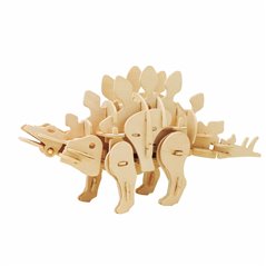 Stegosaurus - 3D Holz Puzzle