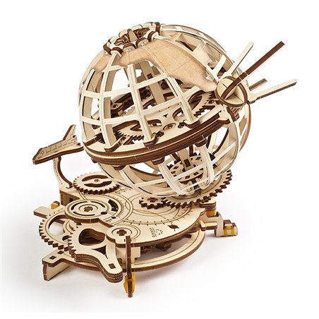 Ugears Globus 3D Holz Puzzle - 3D Holzmodell Puzzle
