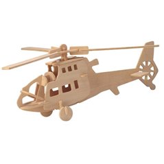 Kampf Helikopter - 3D Holz Puzzle