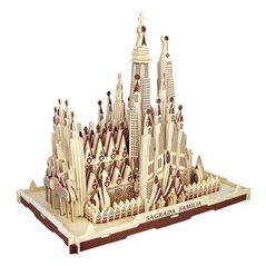 Kathedrale Sagrada Familia - 3D Holz Puzzle