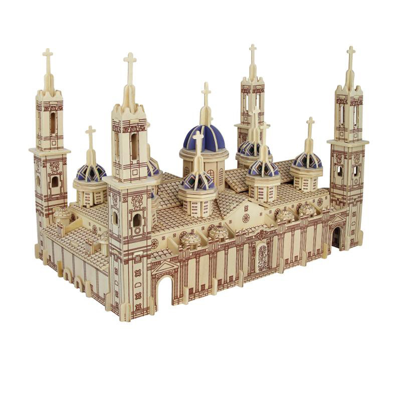 Kathedrale Pilar - 3D Holz Puzzle