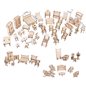 34 verschiedene Möbel - 3D Holzmodell Puzzle