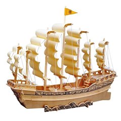 Segelboot der Ming Dynasty - 3D Holz Puzzle