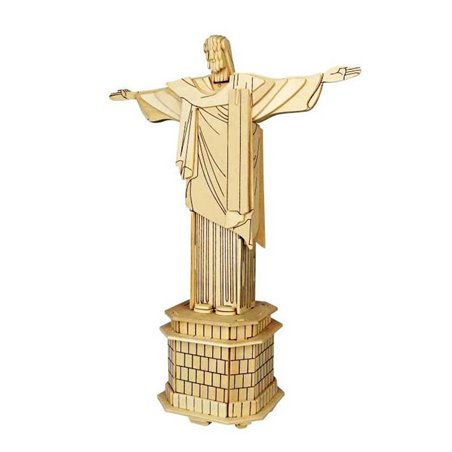 Christus Statue Rio - 3D Holz Puzzle