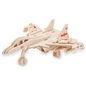 Kampfflugzeug - 3D Holzmodell Puzzle