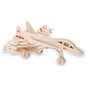 Kampfflugzeug - 3D Holzmodell Puzzle