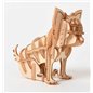 Hund Chihuahua - 3D Holzmodell Puzzle
