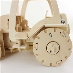 Traktor III - 3D Holz Puzzle