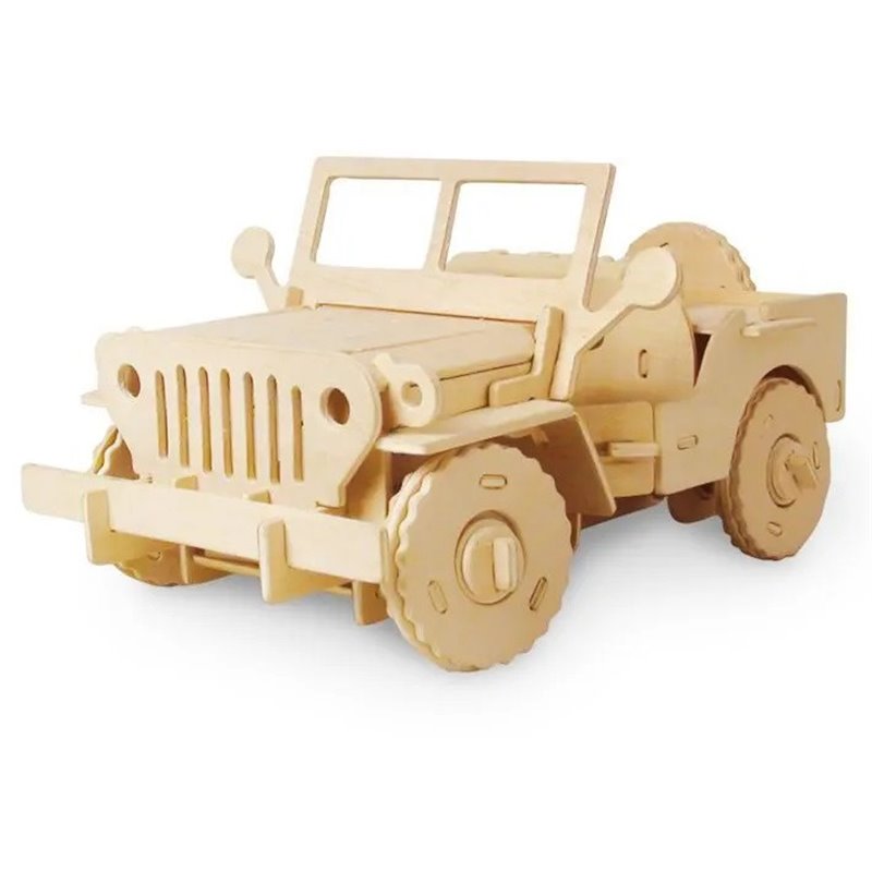 Off-Roader RC - 3D Holzmodell Puzzle