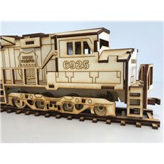 EMD Locomotive DDA40X / Western Pacific Rail Road als 3D Modell​ XXL