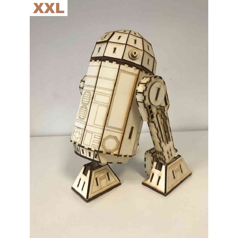 Star Wars - R2D2 Droide als 3D Grossmodell
