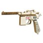 Pistole Mauser C96S - 3D Holzmodell Puzzle