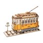 Retro Tram - 3D Holzmodell Puzzle