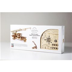 ugears Feuerwehr-Drehleiter - 3D Holz Puzzle