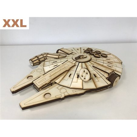Star Wars - Millennium Falcon als 3D Grossmodell