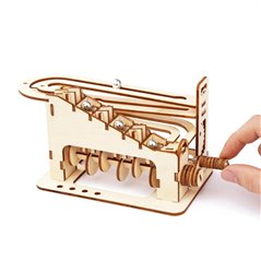 Kugelbahn Lifter - 3D Holz Puzzle
