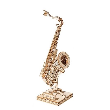 Saxophon - 3D Holzmodell Puzzle