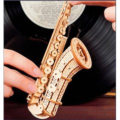 Saxophon - 3D Holz Puzzle