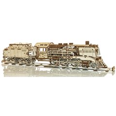 Wooden Express + Tender Eisenbahn - 3D Holz Puzzle