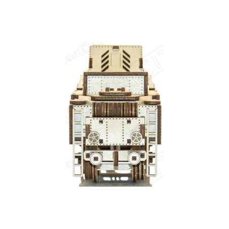 Wooden Express + Tender Eisenbahn - 3D Holz Puzzle