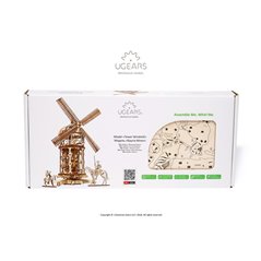 ugears Turm Windmühle - 3D Holz Puzzle