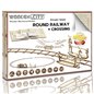 Eisenbahnschienen - 3D Holzmodell Puzzle