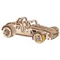 Roadster Fahrzeug - 3D Holzmodell Puzzle