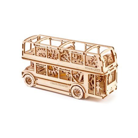 London Bus - 3D Holzmodell Puzzle