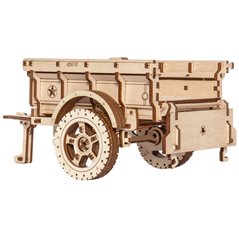 Anhänger für Truck 4 × 4 - 3D Holz Puzzle