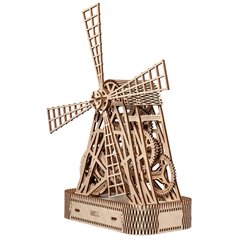 Mühle - 3D Holz Puzzle