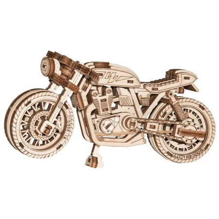 Cafe Racer - 3D Holzmodell Puzzle