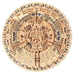 Maya Kalender - 3D Holz Puzzle