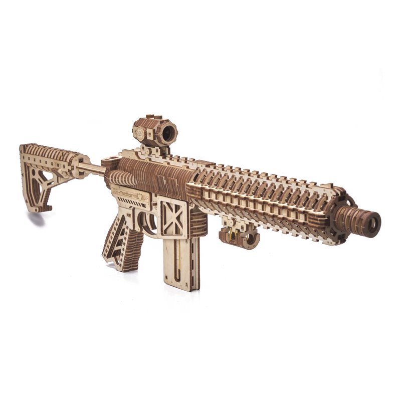 Sturmgewehr AR-T - 3D Holzmodell Puzzle