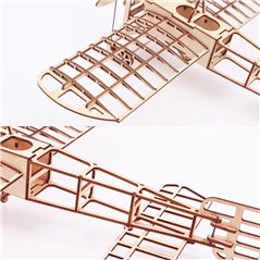 Flugzeug Bleriot XI - 3D Holz Puzzle
