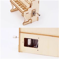 Klavier Musik Box - Hedwig Theme - 3D Holz Puzzle