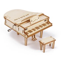 Grand Piano Musik Box - Canon - 3D Holz Puzzle