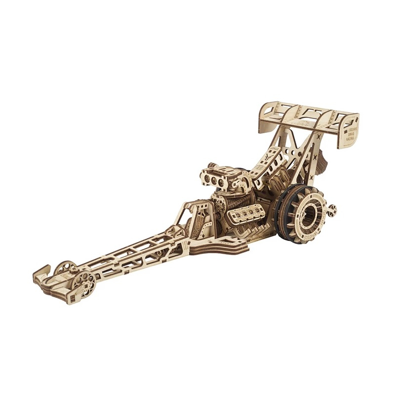 ugears Dragster - 3D Holz Puzzle