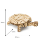 Schildkröte - 3D Holzmodell Puzzle