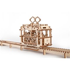 ugears Strassenbahn - 3D Holz Puzzle