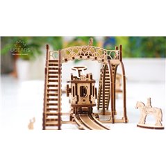 ugears Strassenbahnlinie - 3D Holz Puzzle