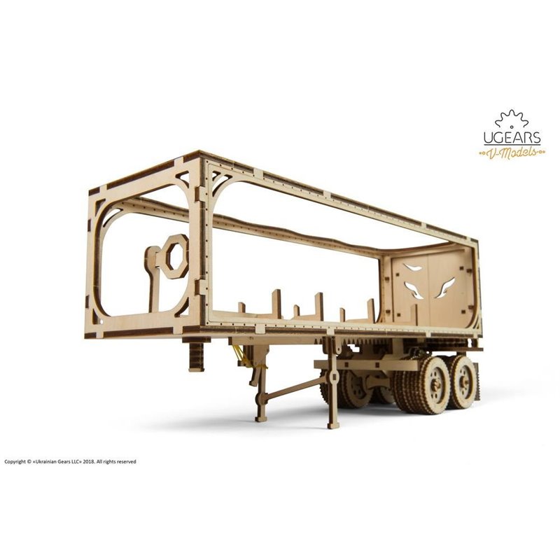 ugears Anhänger für den Heavy Boy Truck VM-03 - 3D Holz Puzzle